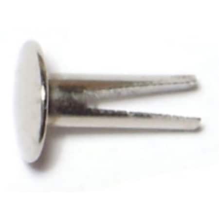 Midwest Fastener Split Rivet, Truss Head, 5/32 in Dia., 1/2 in L, Steel Body, 72 PK 61872
